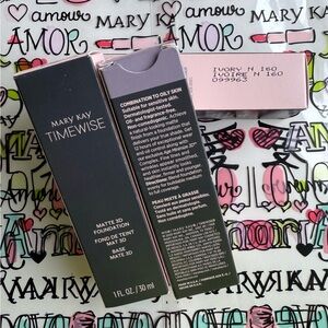 Mary Kay TimeWise Matte 3D Foundation - Ivory N 160